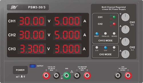Источник питания для монтажа в стол - PSM3-30/3 - BST Caltek Industrial Ltd - AC/DC / регулируемый / с тремя выходами