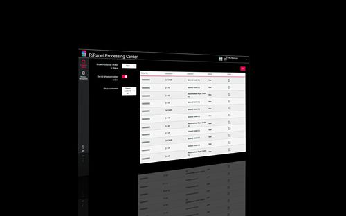Программное обеспечение анализа процесса - RiPanel Processing Center - RITTAL - для интерфейса CAO / для планирования / процесса