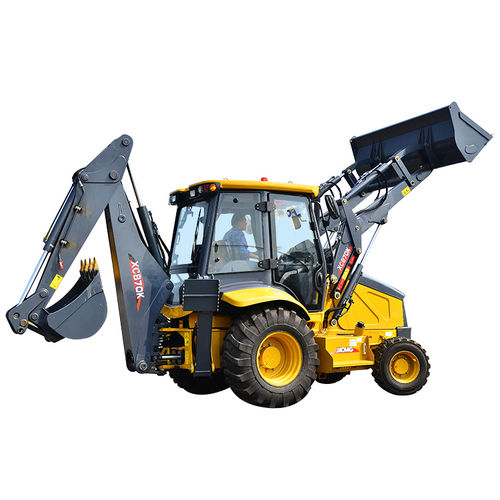Шарнирный экскаватор-погрузчик - XC870K - XCMG - дизельный