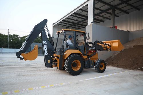 Многофункциональный экскаватор-погрузчик - XC8-C2560 - XCMG - компактный / дизельный / эргономичный