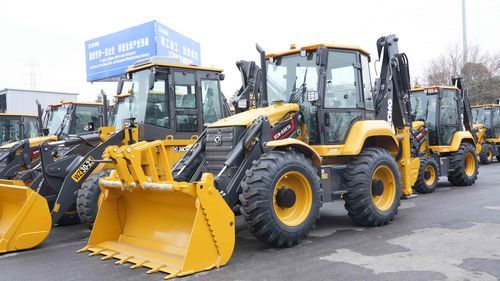 Многофункциональный экскаватор-погрузчик - XC8-S3570 - XCMG - дизельный / эргономичный / для разгрузочно-погрузочных работ