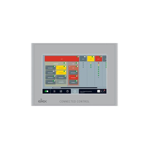 Контрольный блок индикации - ECC - Eltex-Elektrostatik-GmbH - сенсорный / CANopen