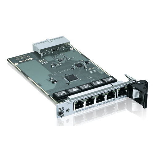Управляемая плата коммутатора Ethernet - CP933 - Kontron - 5 портов / уровня 2 / Gigabit Ethernet