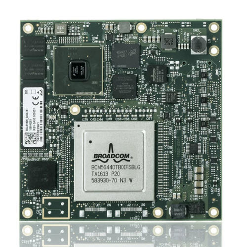 Управляемый модуль переключателей Ethernet - ESC1600-PTP - Kontron - 28 портов / уровня 2 / уровня 3