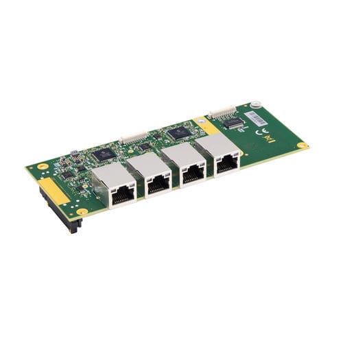 Цифровая плата E/S - 3.5&rdquo;-eIO-4ETH - Kontron - Ethernet / ЛВС / многоканальная