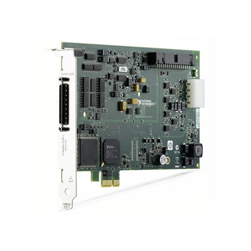 Цифровая плата E/S - PCIe-6320 - NATIONAL INSTRUMENTS - аналоговая / с 24 входами/выходами / 16 E