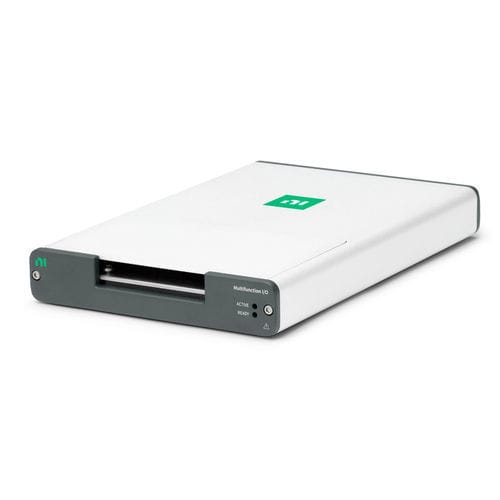 Цифровой модуль входа/выхода - USB-6343 - NATIONAL INSTRUMENTS - аналоговый / USB / 4 аналоговых выхода