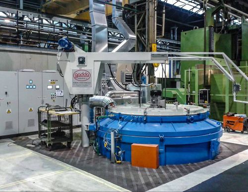 Печь колодец - 1253 - Gadda group - для термообработки / газовая / с азотом