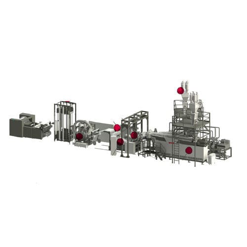 Экструзионная линия для горячей штамповки - Gneuß Kunststofftechnik GmbH - для пластин / для продуктов питания / ламинирование
