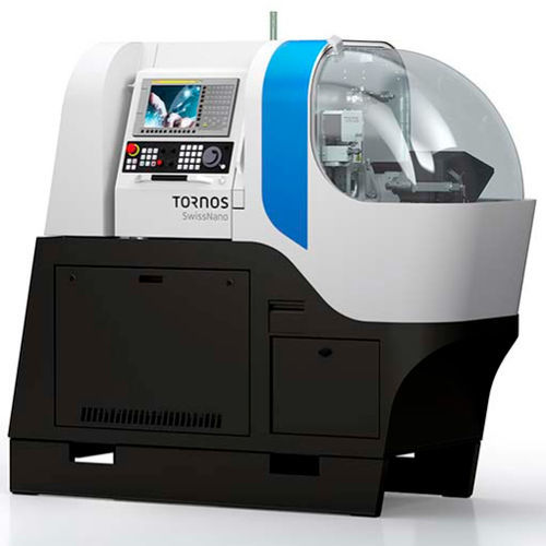 Токарный автомат ЧПУ - Nano series  - TORNOS - 6 осей / 12 инструментов / 4 инструмента