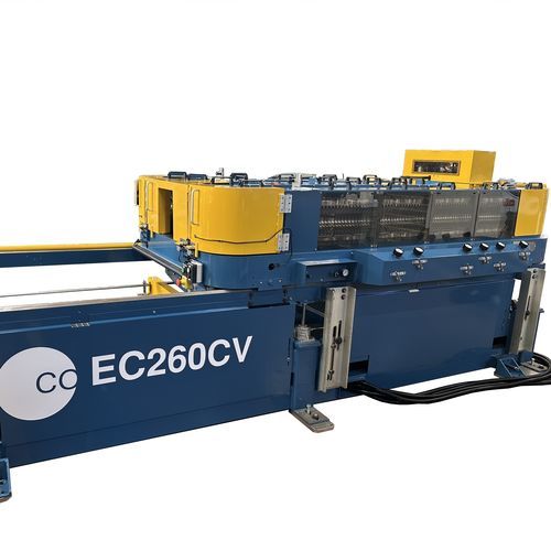 Гофратор для труб, состоящих из колец - EC260V - CORELCO - для однослойных гофрированных труб / гофрированной трубы с двойной стенкой / для экструзионной линии