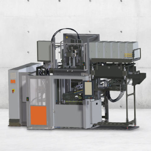 Вертикальный термопластавтомат - MULTI+ Dual-Compound - Maplan Maschinen und technische Anlagen, Planungs- und Fertigungsgesellschaft m.b.H. - гидравлический / для эластомеров / с быстрыми циклами