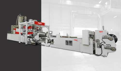 Многослойная экструзионная линия - LAMINArPET®  - Rajoo Engineers Ltd. - двойной шнек / для продуктов питания / для термопластмассы