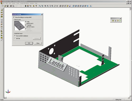 Программное обеспечение для разработки - Lantek Flex3d SOLIDWORKS ® - Lantek Sheet Metal Solutions S.L. - листовой металл / 3D / 2D
