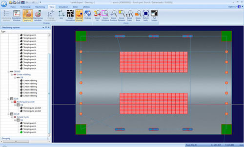 Программное обеспечение для программирования - Lantek Expert Punch - Lantek Sheet Metal Solutions S.L. - CFAO / для пробивного пресса ЧПУ