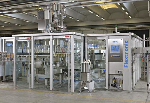 Автоматическая наполнительная машина - Flextronic Series - SIPA - для разного содержимого / для жидкостей / объемная