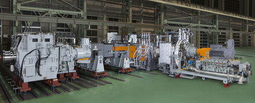 Экструдер для обработки пластмасс - CIM series - JSW The Japan Steel Works, Ltd. - для термопластмассы / двухвинтовой / с подводной грануляцией