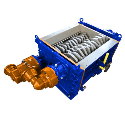 Первичный измельчитель - 3R 75/ER series - SatrindTech S.r.l - с 3 валами / для дерева / для картона