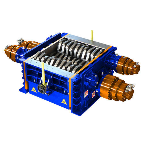 Первичный измельчитель - 4R 100-150 series - SatrindTech S.r.l - с 4 валами / для дерева / для твердых и сыпучих отходов