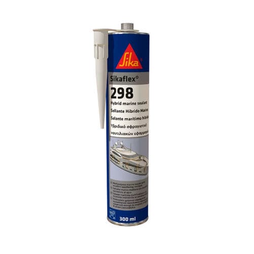 Клей полиуретана - flex®-298 - SIKA INDUSTRY - для алюминия / палуба из тикового дерева / однокомпонентный