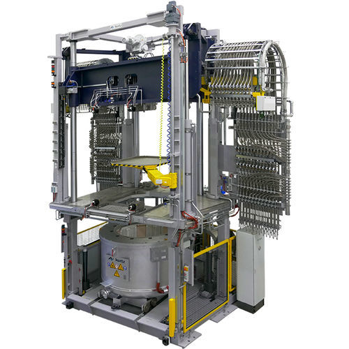 Машина для заливки роторов низкого давления - AL28-18-18FSC - Kurtz GmbH & Co. KG