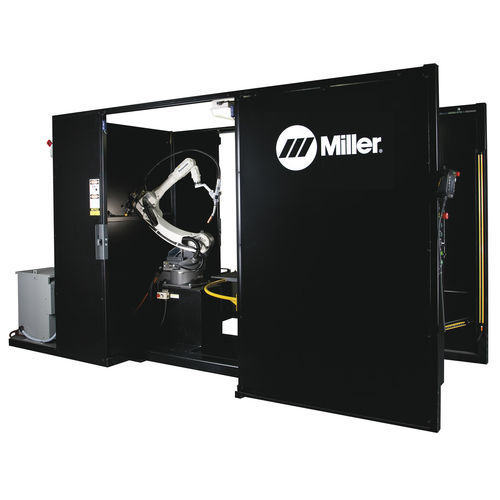 Роботизированная ячейка для сварки - PerformArc 350S - Miller Electric Mfg. - для сборки / для обрабатывающего центра / с повышенной гибкостью