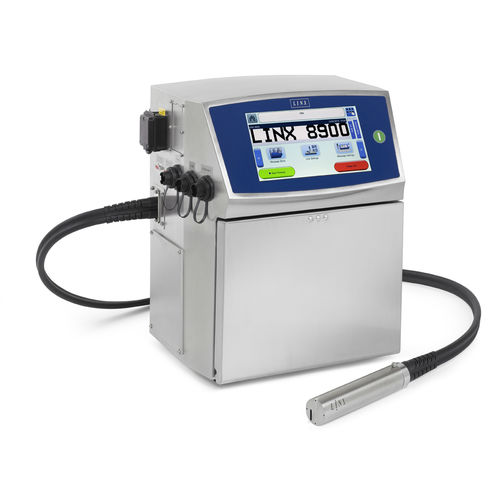 Принтер для непрерывной струйной печати - Linx 8900 - LINX PRINTING TECHNOLOGIES LTD - встраиваемый / цветной / промышленный