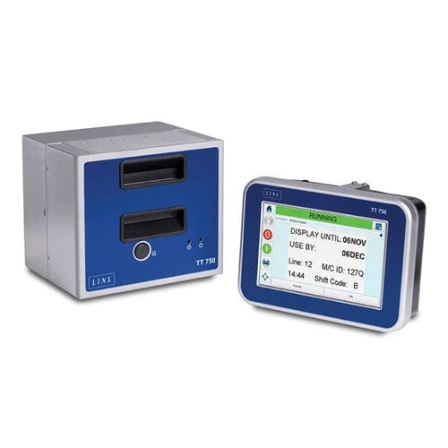 Кодер теплопередачи для упаковки - Linx TT 750 - LINX PRINTING TECHNOLOGIES LTD - для письменного стола / монохромный / гибкий
