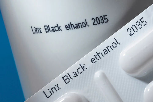 Чернила на основе растворителя - 2035 - LINX PRINTING TECHNOLOGIES LTD - для пластмассы / черный / для упаковки для пищевых продуктов