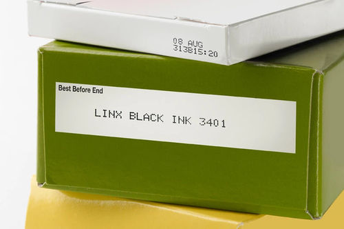 Чернила для струйной печати - 3401 - LINX PRINTING TECHNOLOGIES LTD - на основе растворителя / для картонных коробок / черный