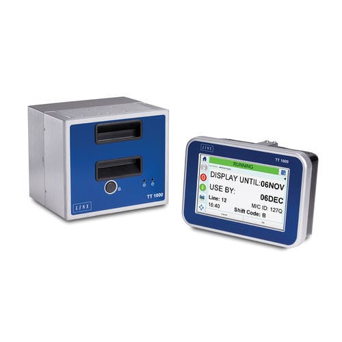 Кодер теплопередачи для упаковки - Linx TT 1000  - LINX PRINTING TECHNOLOGIES LTD - для письменного стола / монохромный / гибкий