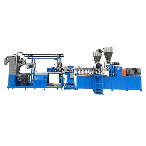 Двухвинтовой экструдер - PSHJ-50 - Jiangsu Xinda Tech Limited - с подводной грануляцией / типа clamshell (с разъемной конструкцией)