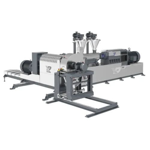 Экструдер для компаундирования - SKW-140 - Jiangsu Xinda Tech Limited - для HFFR / одновинтовой / для кабеля
