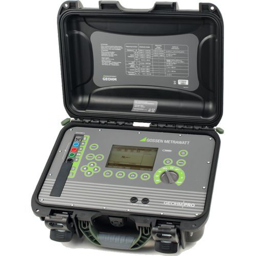 Тестер для измерения низких сопротивлений - GEOHM XTRA - GOSSEN METRAWATT GmbH - тока утечки / сопротивления заземлению / удельного сопротивления грунта