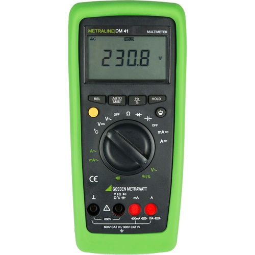 Цифровой мультиметр - Metraline DM 41 - GOSSEN METRAWATT GmbH - переносной / 600 В / 10 A