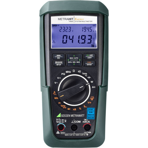 Цифровой мультиметр - METRAHIT ENERGY - GOSSEN METRAWATT GmbH - переносной / 600 В / 16 A