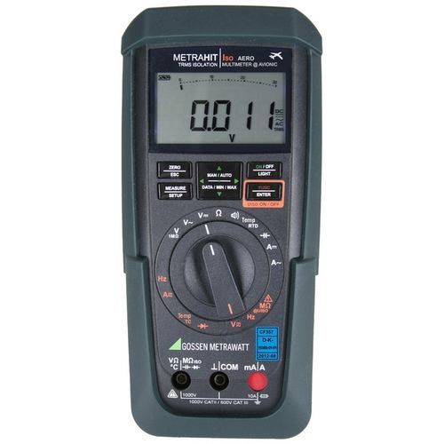Цифровой мультиметр - METRAHIT ISO AERO - GOSSEN METRAWATT GmbH - с линейным индикатором / переносной / 1000 В