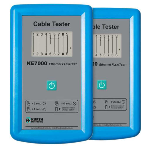 Тестер для кабелей - KE7000 SET - GOSSEN METRAWATT GmbH - непрерывности / для сети / для промышленности