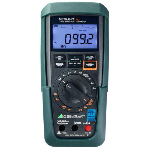Мультиметр с тестером изоляции - METRAHIT ISO - GOSSEN METRAWATT GmbH - цифровой / переносной / 1000 В