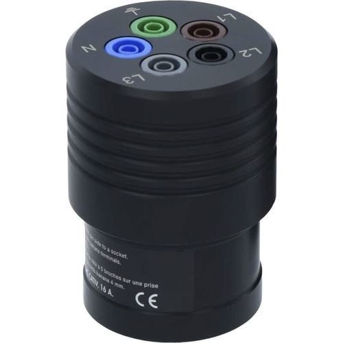 Электрический переходник для калибра - METRALINE A3-16 - GOSSEN METRAWATT GmbH - CEE / из пластика / компактный