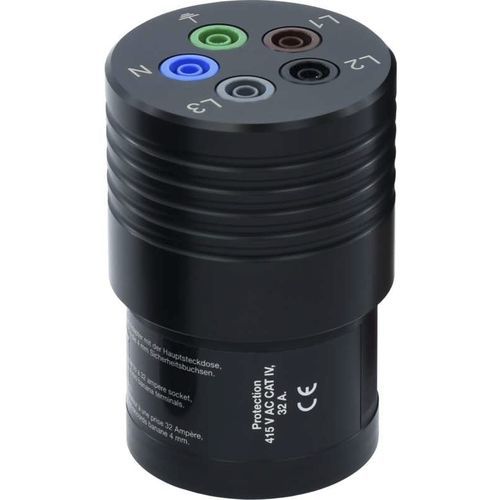 Испытательный электрический переходник - METRALINE A3-32 - GOSSEN METRAWATT GmbH - для калибра / CEE / из пластика