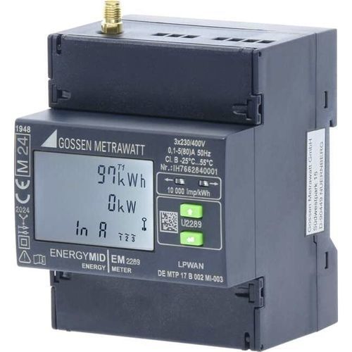 Электрический счетчик электроэнергии с сертификатом MID - ENERGYMID LPWAN - GOSSEN METRAWATT GmbH - трехфазовый / на DIN-рейке / Modbus