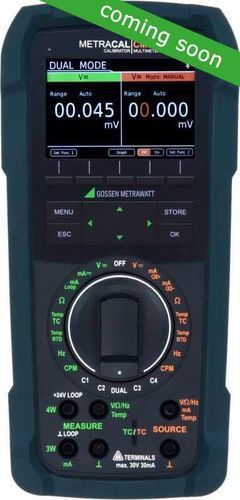 Калибратор для процесса - METRACAL CM PRO - GOSSEN METRAWATT GmbH - напряжение / многофункциональный / тока