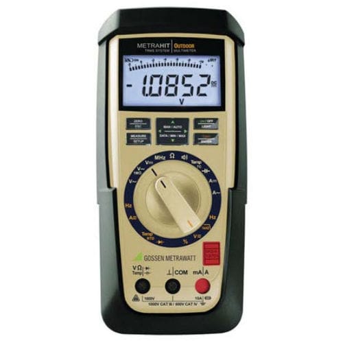 Цифровой мультиметр - METRAHIT OUTDOOR  - GOSSEN METRAWATT GmbH - с линейным индикатором / переносной / 1000 В