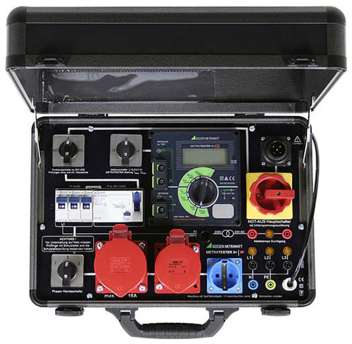 Тестер электрозащиты - METRATESTER 5+3P   - GOSSEN METRAWATT GmbH - для электрических приборов / PAT / для оборудования 1-ой и 3-ей фаз
