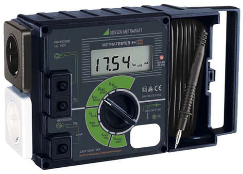 Тестер электрозащиты - METRATESTER 5+  - GOSSEN METRAWATT GmbH - для электрических приборов / PAT / переносной