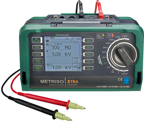 Тестер изоляции - METRISO XTRA - GOSSEN METRAWATT GmbH - напряжения / для измерения низких сопротивлений / кабельный