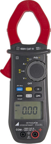 Цифровой мультиметр-зажим - METRAclip 85 - GOSSEN METRAWATT GmbH - переносной / 1000 В / CAT IV