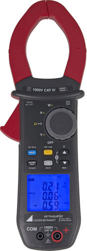 Цифровой мультиметр-зажим - METRAclip 87 - GOSSEN METRAWATT GmbH - переносной / 1000 В / 1000 A