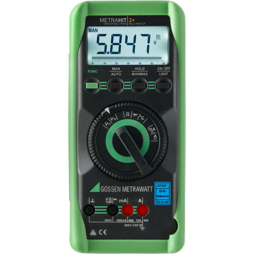 Цифровой мультиметр - METRAHIT 2+ - GOSSEN METRAWATT GmbH - с линейным индикатором / переносной / 600 В